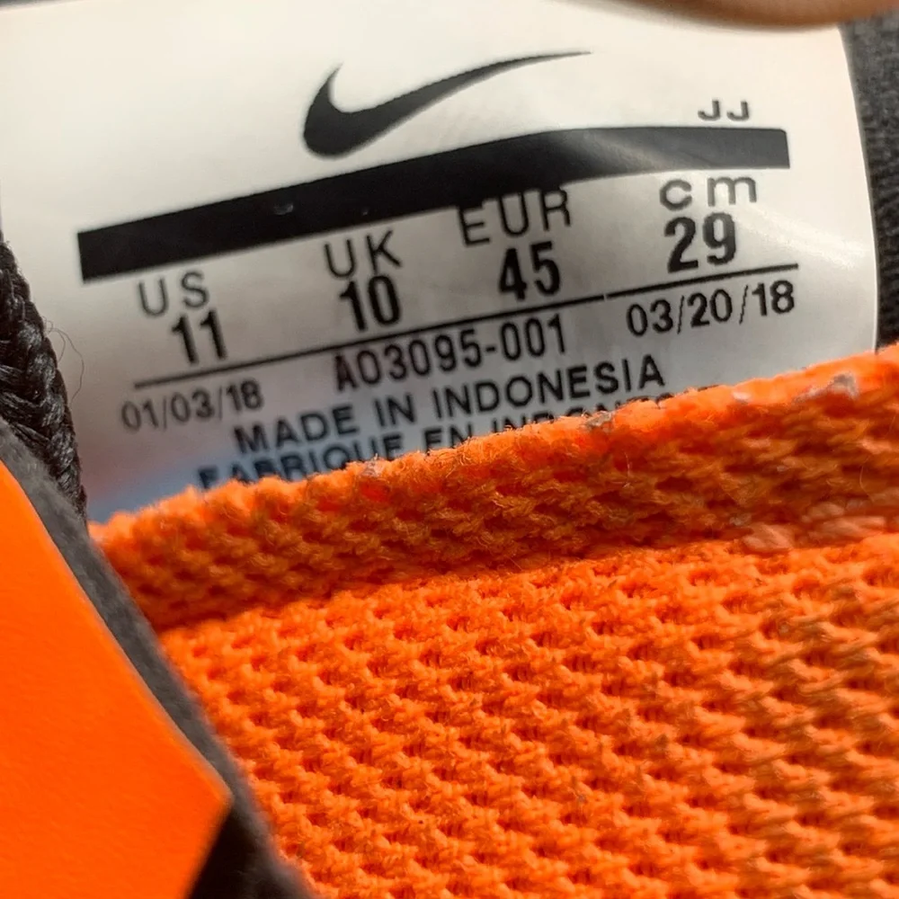 Nike EXP-X14‎ Just Do IT Pack Running Shoes AO3095-001 Men's Sz 11